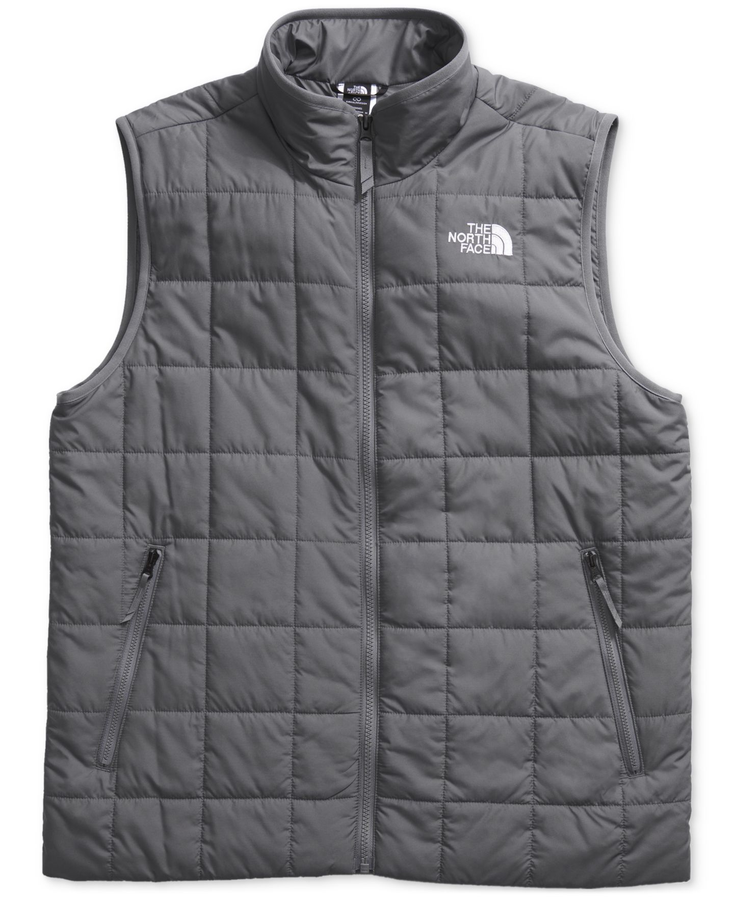 Мужской жилет The North Face Junction Zip-Front Insulated Vest, цвет: Дымчатый жемчужный — фото 4