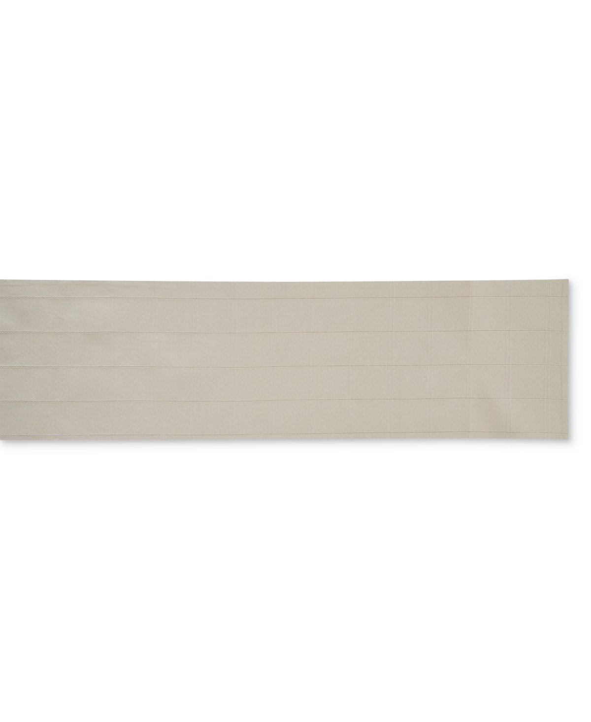 Izod Chadwick Table Runner, 14" X 72" In Ivory