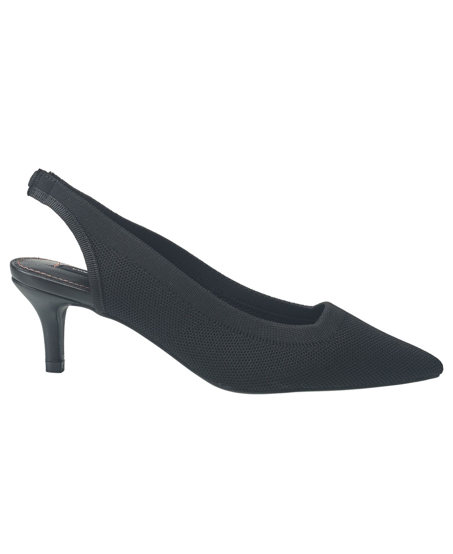Женские туфли French Connection Viva Slingback Kitten Heel, цвет: Чёрный — фото 2