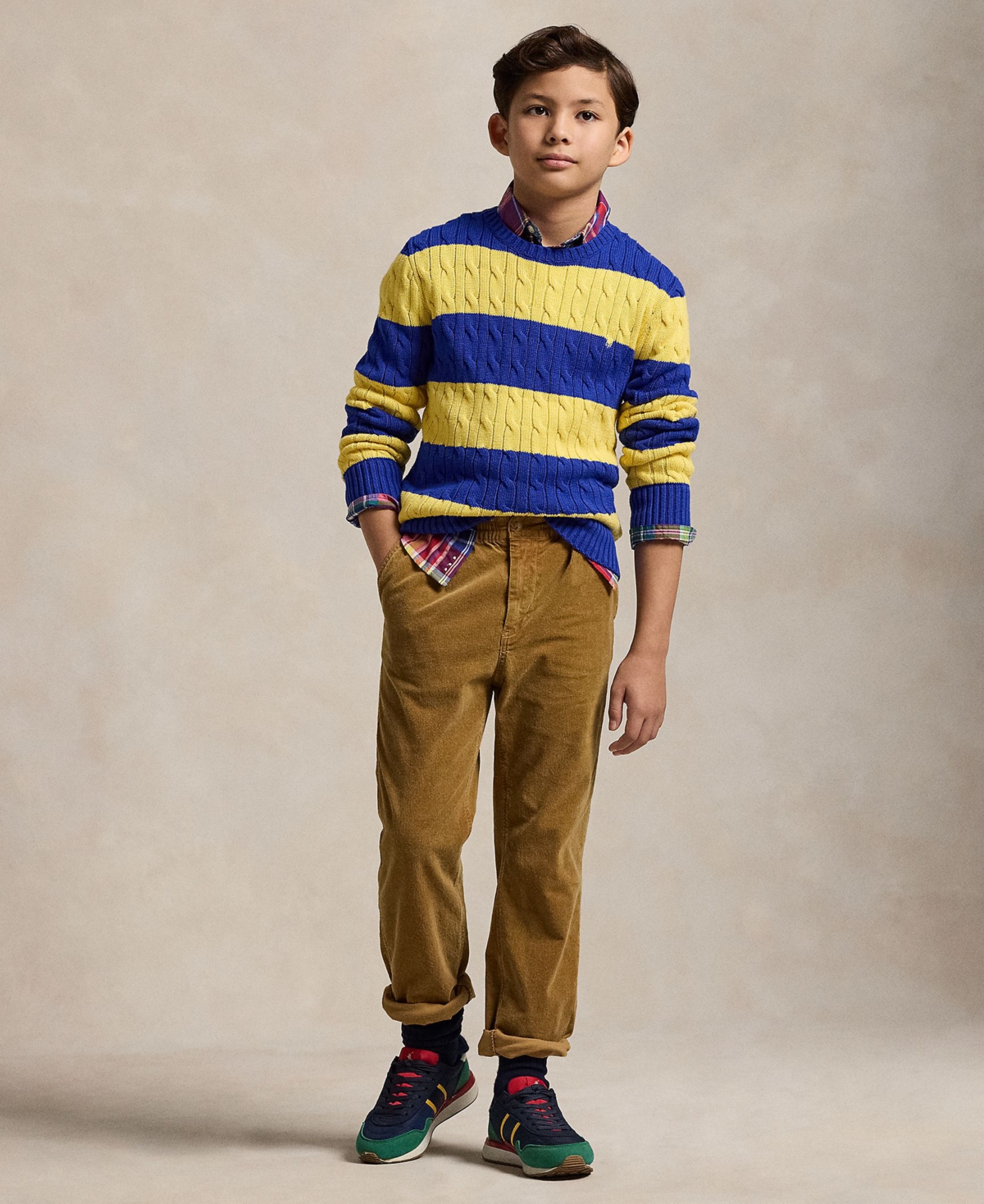 Polo Ralph Lauren Big Boys Stretch Corduroy Pant