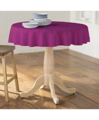 Elegant Round Tablecloth for Dining - Durable, Spill-Proof Fabric, Perfect for Any Occasion