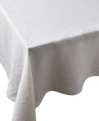 Linen Solid-Color Tablecloth, 55" x 110"