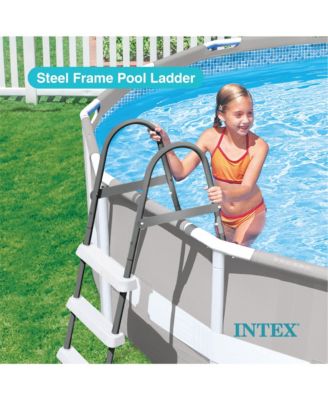 Above Ground Steel Frame Swimming Pool Ladder for 42-In. Wall Height Pools