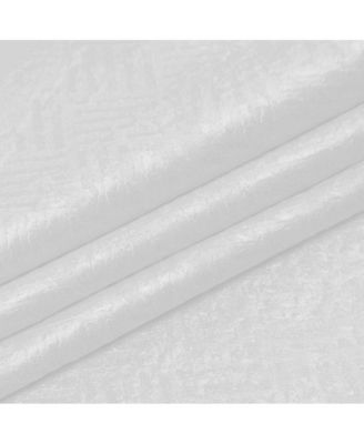 Luxe Living Raised Chenille All Purpose Fabric Tablecloth - 54 in. W x 84 in. L - Burgundy/Spice