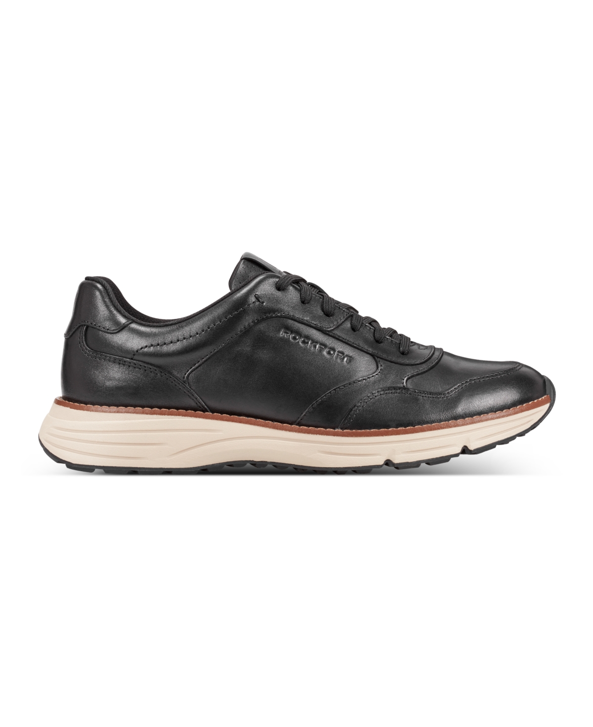 Rockport Men's Weston Casual Round Toe Lace-Up Sneakers -Leather
