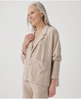 Women's Organic Cotton Airplane Relaxed Blazer