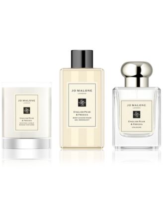 ギフトセットJO MALONE English Pear & Freesia Jo Malone London 3-Pc. English Pear & Freesia Collection
