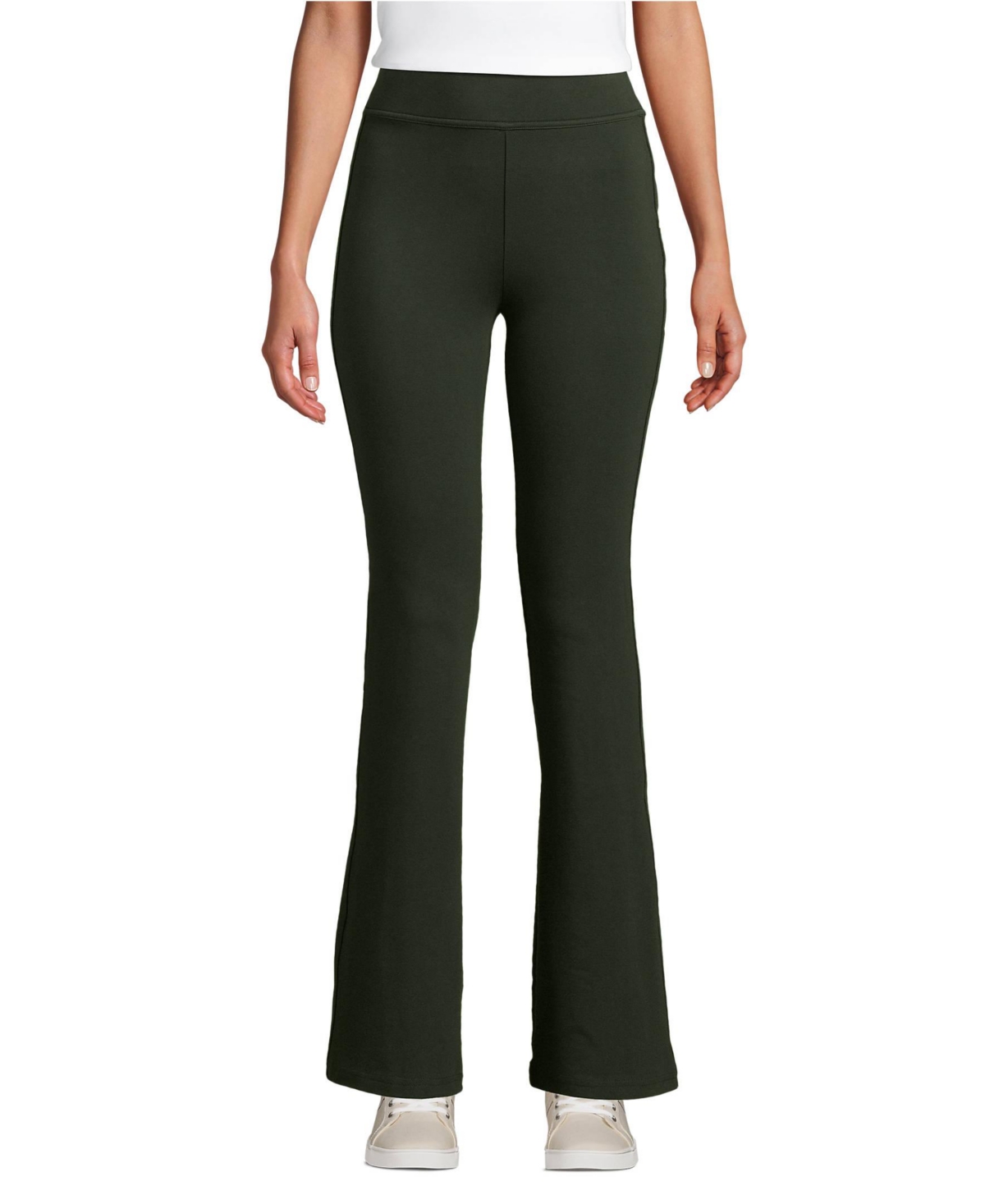 Lands' End Petite Starfish High Rise Flare Pants
