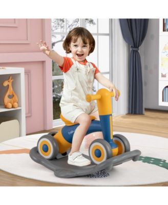 3 in 1 Rocking Horse with Detachable Balance Board and Seat