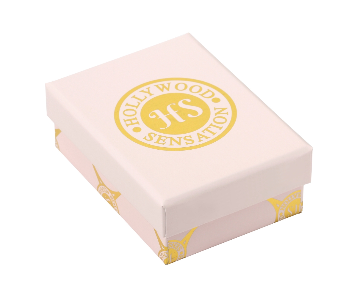 Hollywood Sensation 18KPlated Sterling Silver Necklace with Emerald-Cut Cubic Zirconia Pendant - Gold