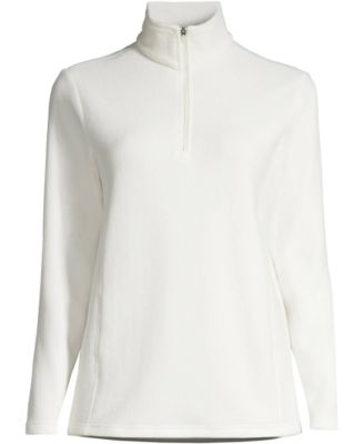 Plus Size Anyweather Fleece Quarter Zip Pullover