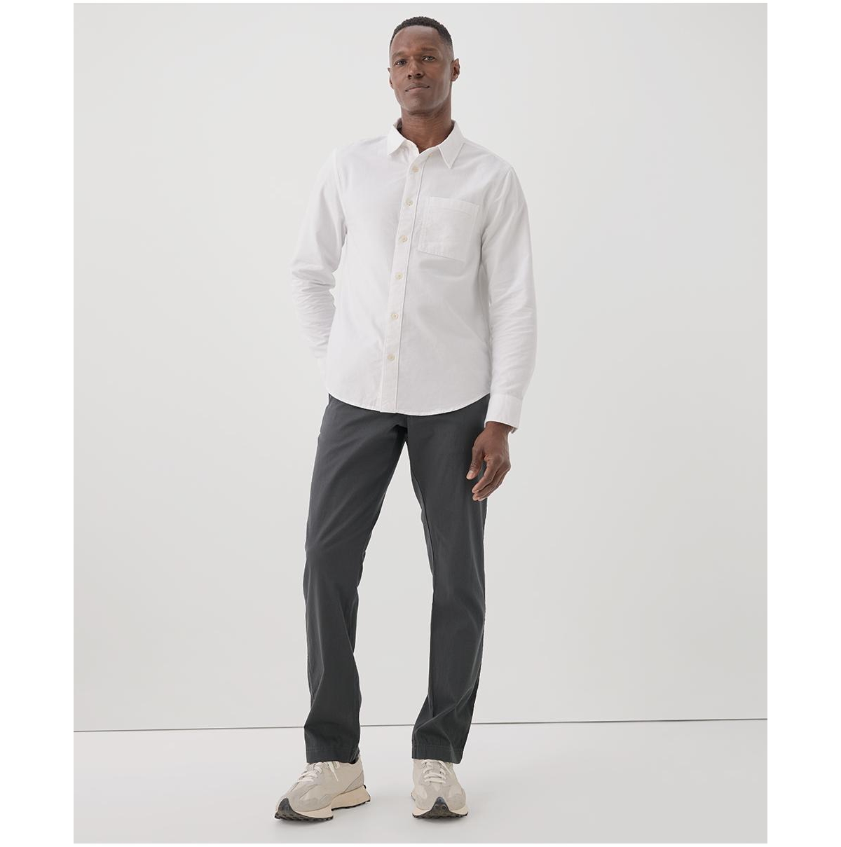 Pact Men's Organic Cotton Daily Twill Midweight Pant - 34