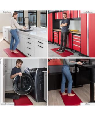 Large 20x39 Anti Fatigue Mat Cushioned Memory Foam Kitchen Mat