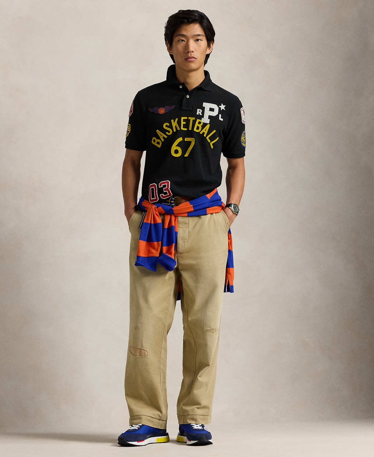 Polo Ralph Lauren Men's Classic-Fit Basketball Mesh Polo Shirt