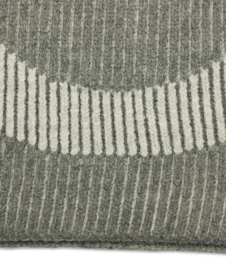 Men's Plaited Logo Scarf