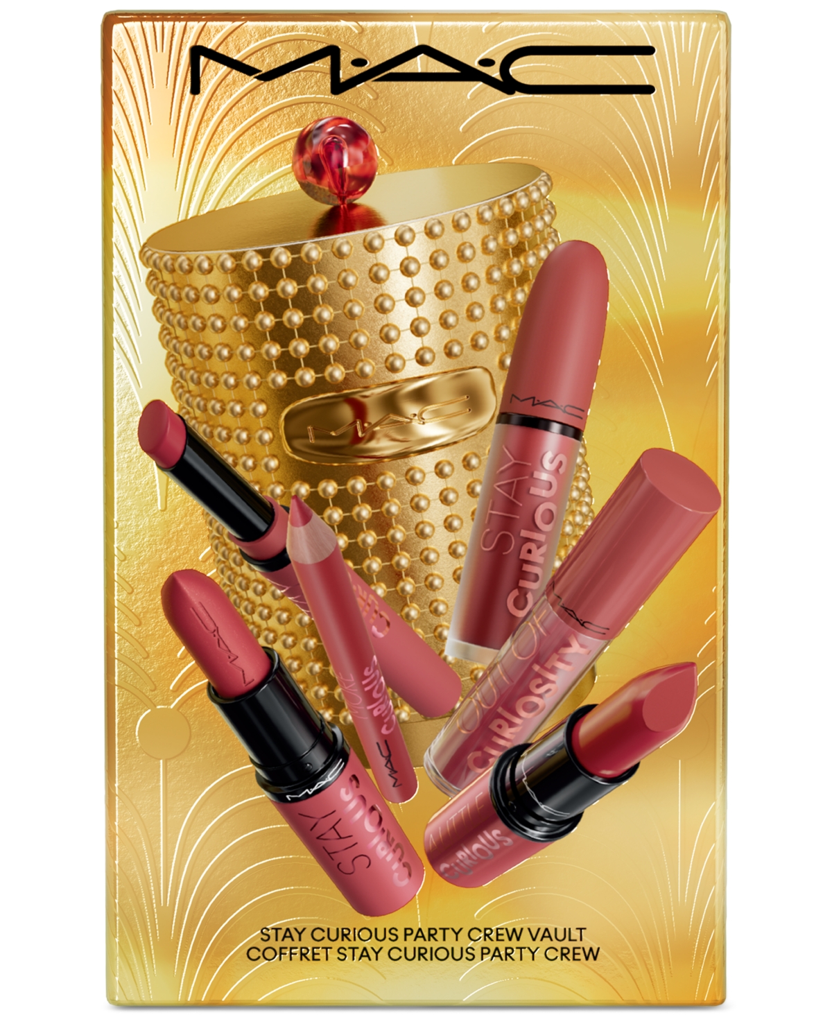 Mac 7-Pc. Stay Curious Party Crew Lip Color Holiday Set