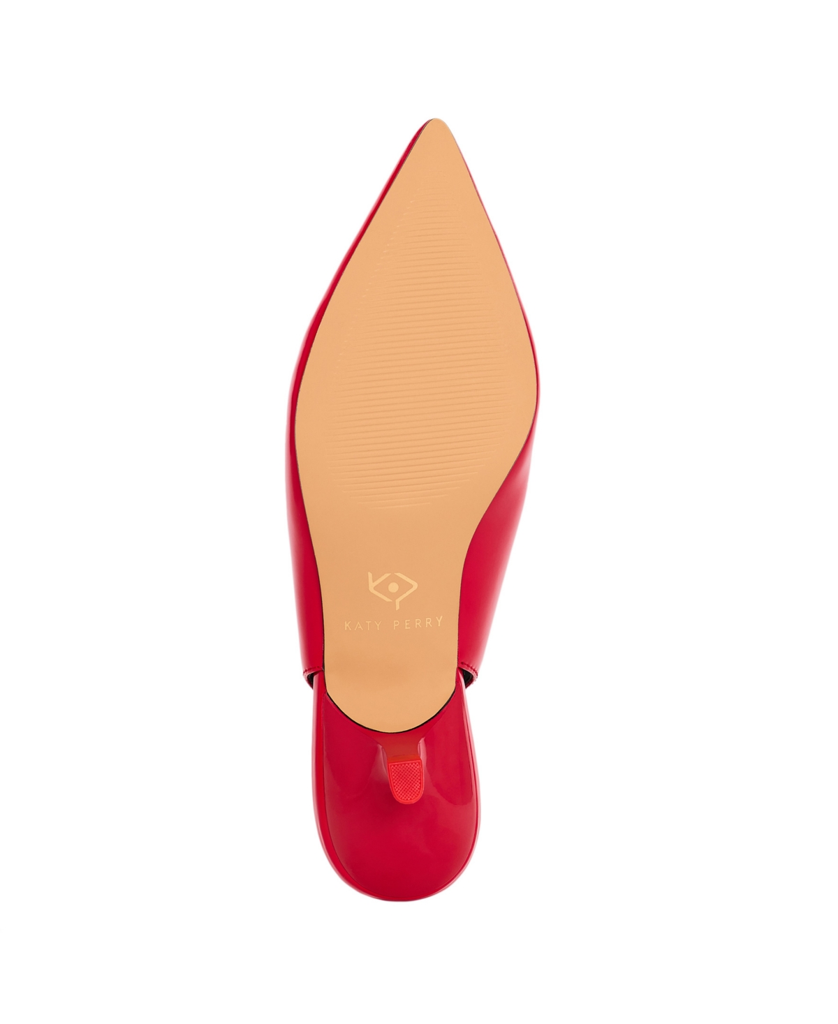 Shop Katy Perry Women's Micro Heel Slingback Pumps In Bright Red
