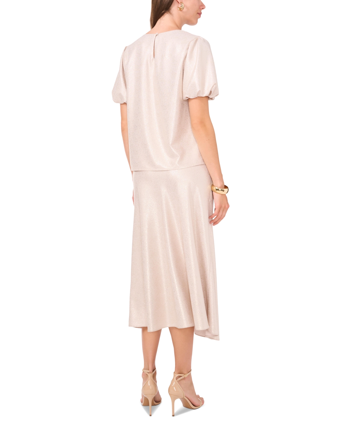 Vince Camuto Women's Bias-Cut A-Line Midi Skirt