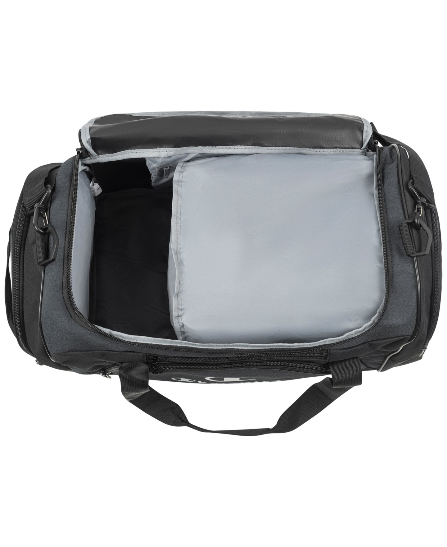 Мужская сумка Champion Stadium Logo Duffel, цвет: Чёрный серый — фото 4