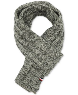 Men's Chunky Ribbed Scarf