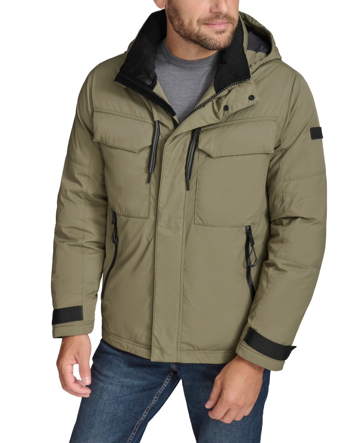 Men's Gawler Puffer Jacket - Black