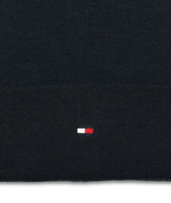 Men's Flag Embroidery Double Cuff Beanie