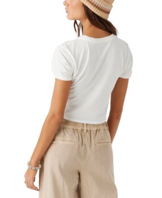 Juniors' Rainbow Shore Graphic T-Shirt 