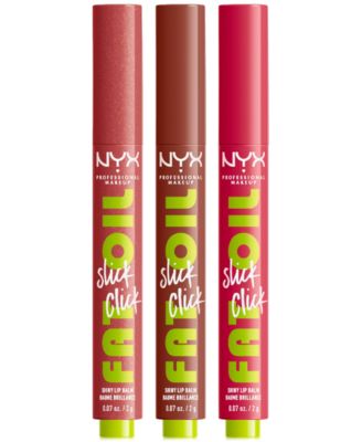 3-Pc. Fat Oil Slick Click Lip Balm Set