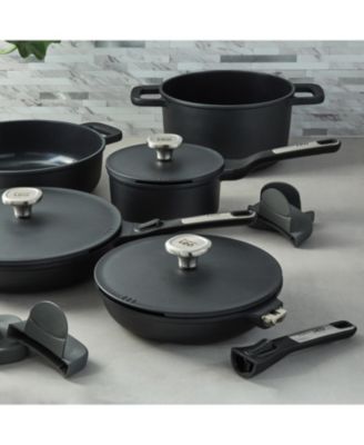 Leo Phantom 8pc Nonstick Ceramic Cookware Set, Recycled