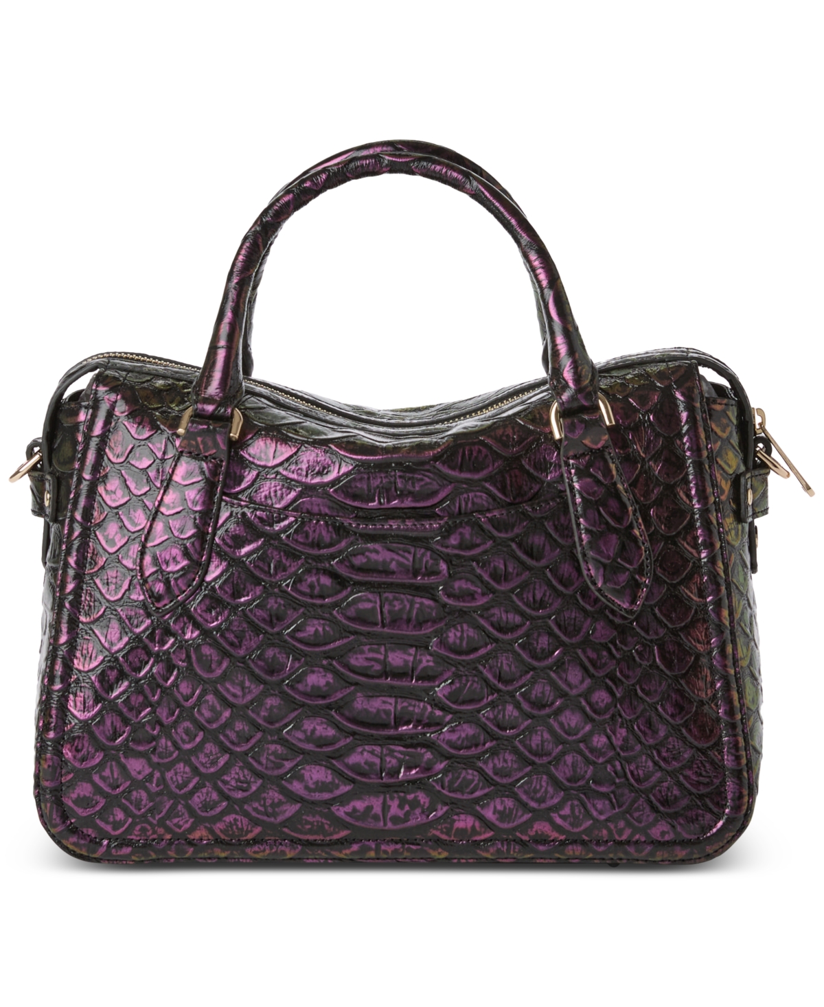 Brahmin Micaela Excelsior Leather Satchel