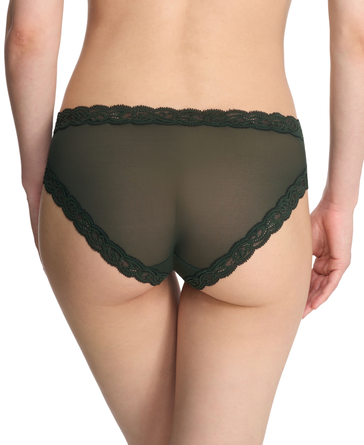 Natori Feathers Hipster Briefs In Dark Forest