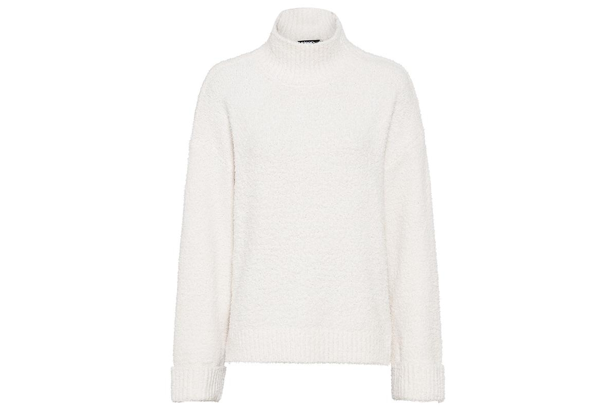 Olsen Women's Plush Funnel Neck Sweater