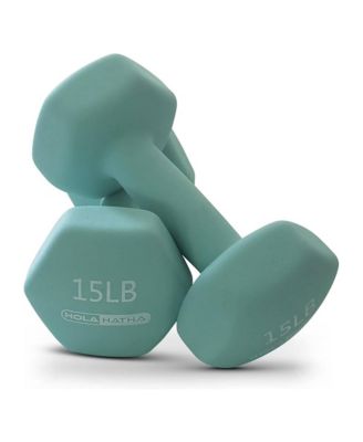 3, 5, 8, 10 & 12 Pound Neoprene Dumbbell Weight Set with Storage Rack