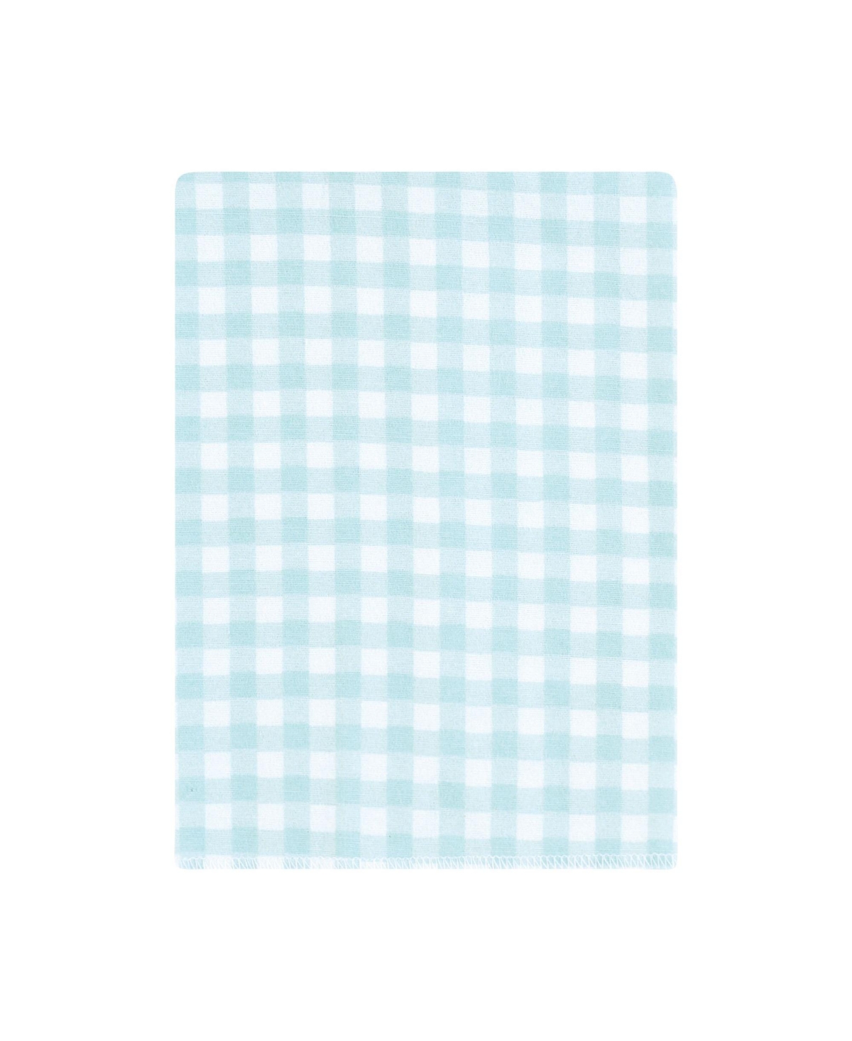 Hudson Baby Infant Girl Flannel Burp Cloth 12pk, One Size - Citrus mint