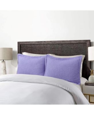 2 Pcs Embroidered Pillow Shams-King