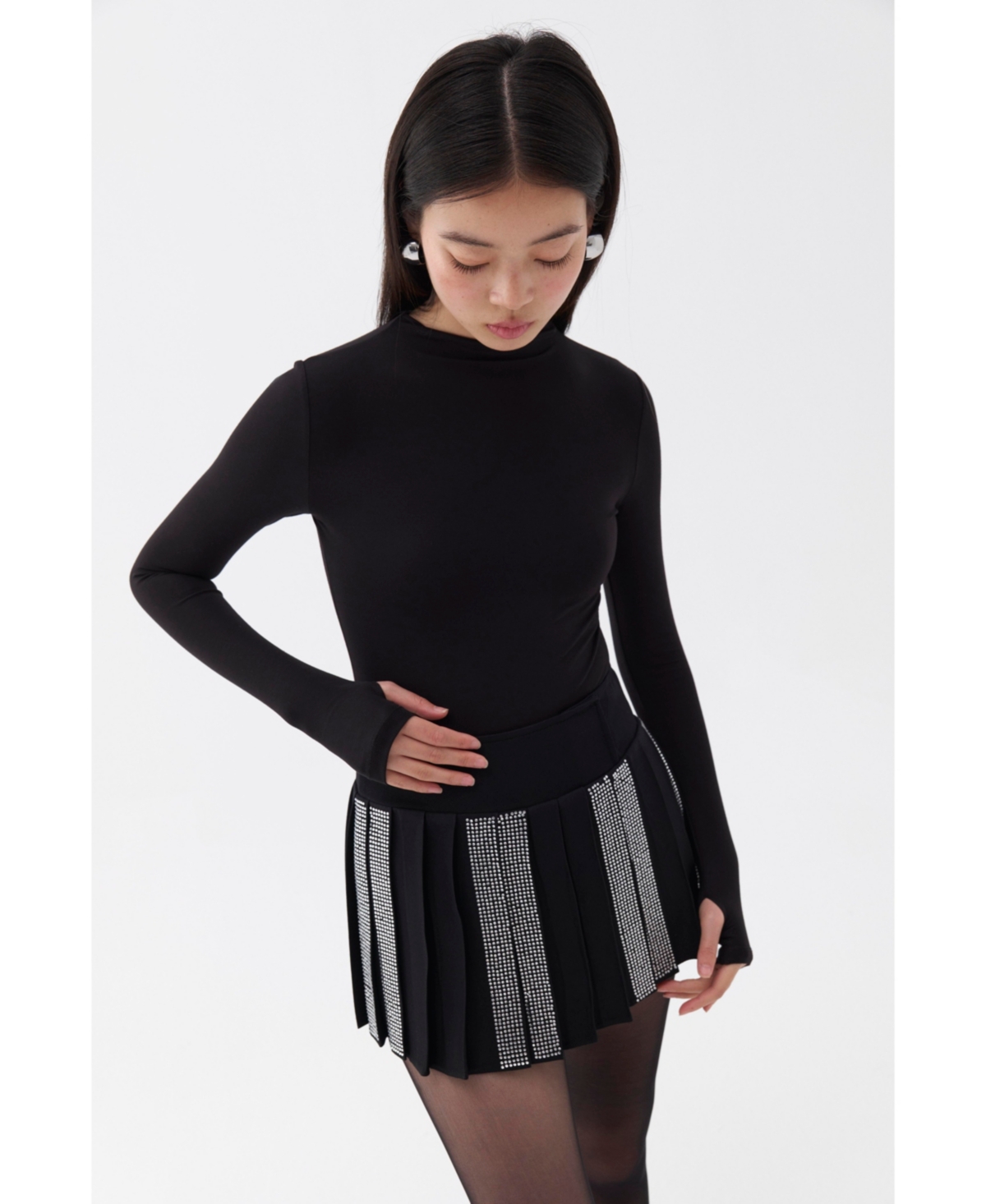 Nocturne Women's High Neck Bodysuit