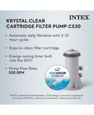 26711EH 12 foot x 30 inch Prism Frame Above Ground Swimming Pool with Pump