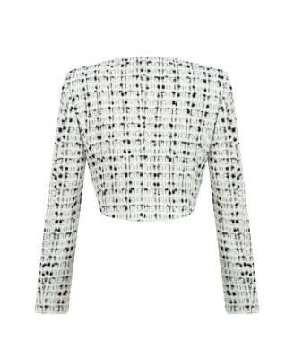Women's Tweed Crop Jacket