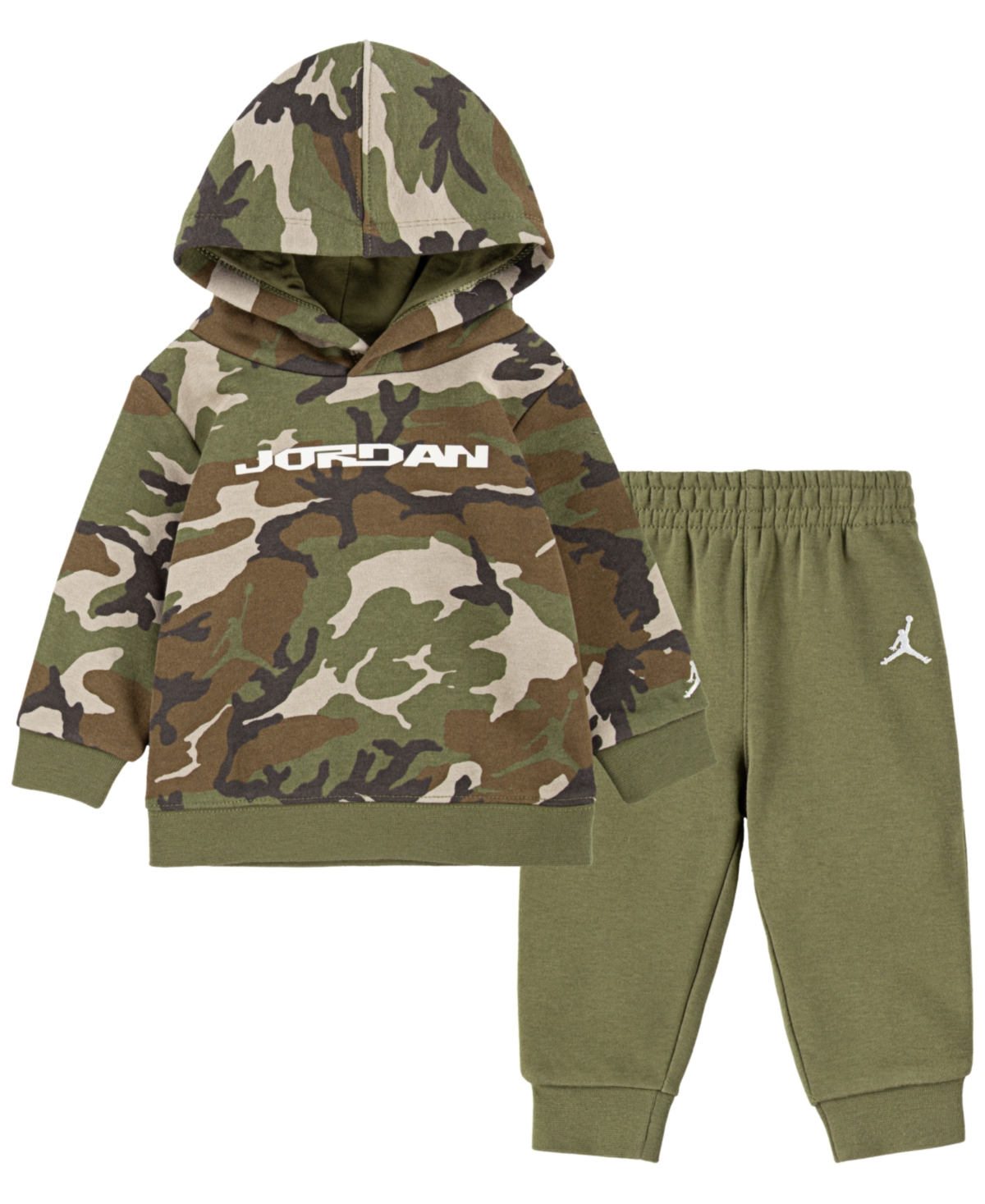Shop Jordan Baby Boys Camo Pullover, 2-piece Set