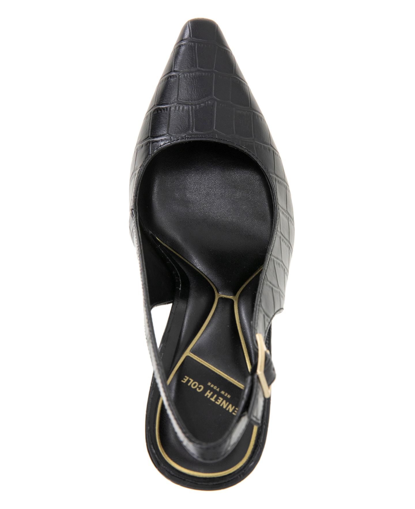 Женские туфли Kenneth Cole New York Quinnly с открытой пяткой, цвет: Чёрный — фото 4