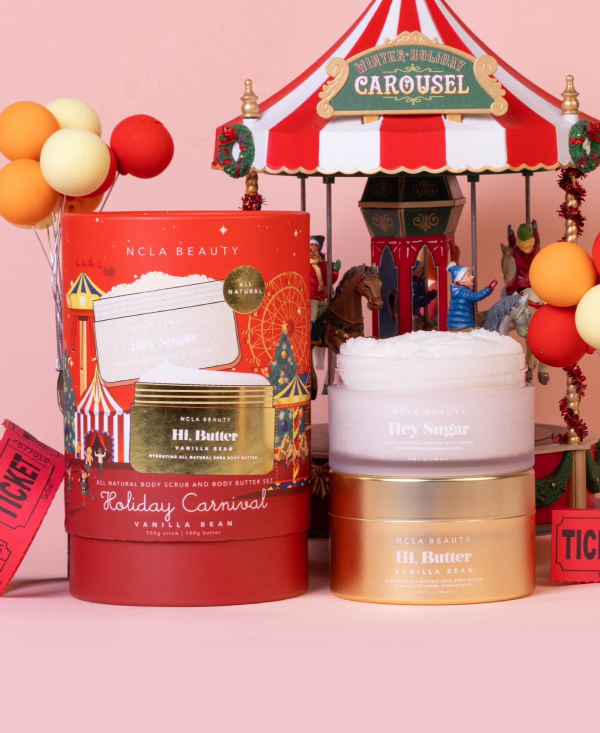 Ncla Beauty 2-Pc. Holiday Carnival Vanilla Bean Body Scrub & Body Butter Set