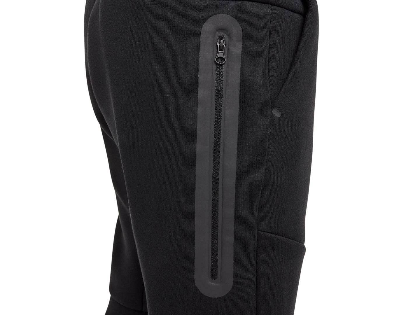 Детские джоггеры Nike Sportswear Tech Fleece, цвет: Чёрный — фото 6