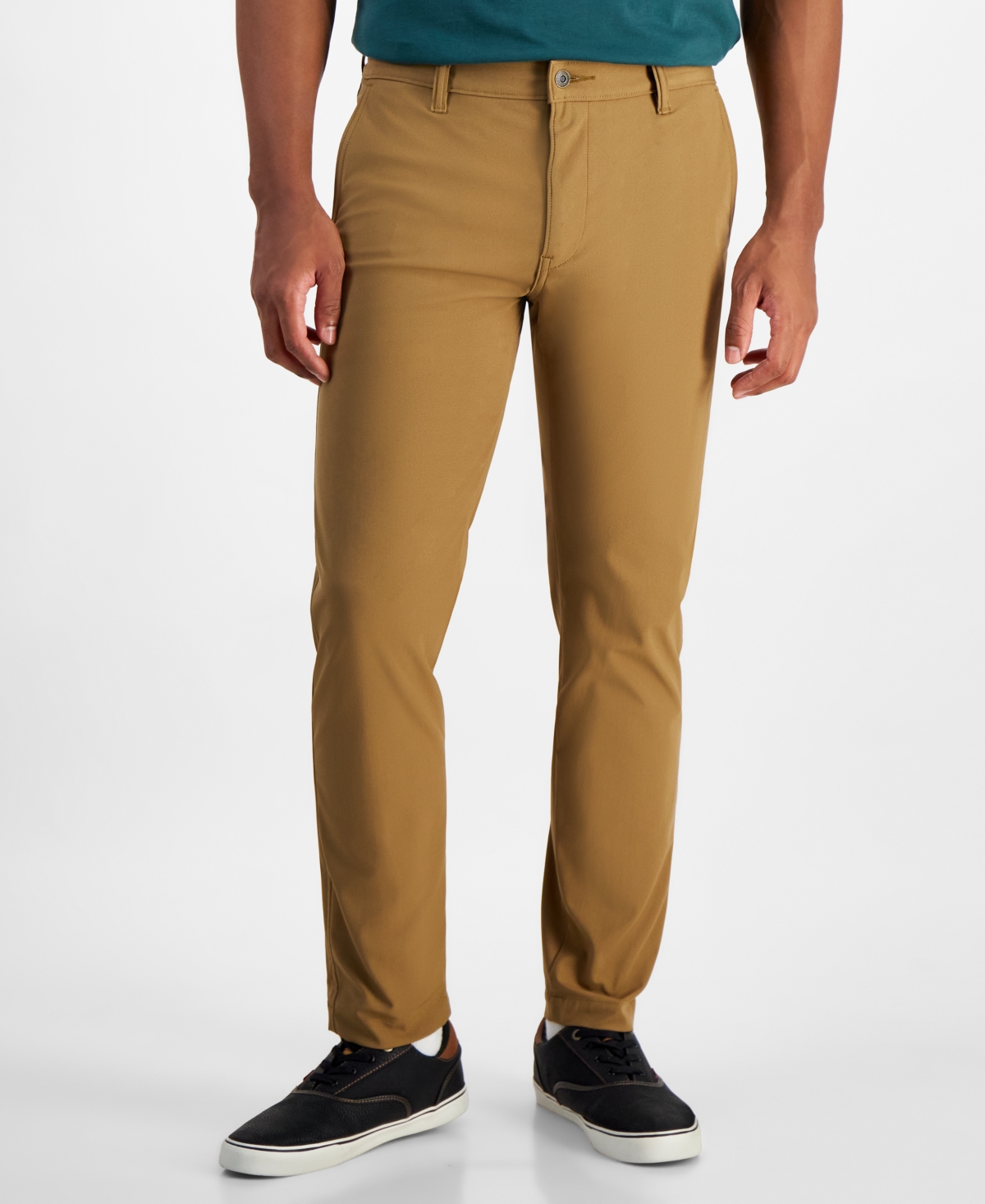 Levi's Men's Xx Slim-tapered Fit Flex-tech Chino Pants In Brown Walnut