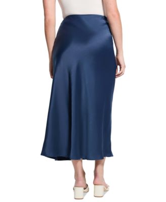 Women's Anastasia Satin Midi Skirt