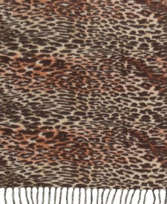 Animal Cash Mink Scarf