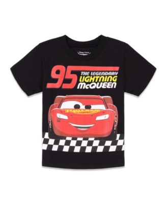 Little Boys Lion King Cars T-Shirt and Mesh Shorts Outfit Set to (18 Months - 10-12)