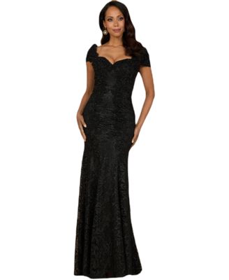 Women's Fitted Lace Mermaid Gown