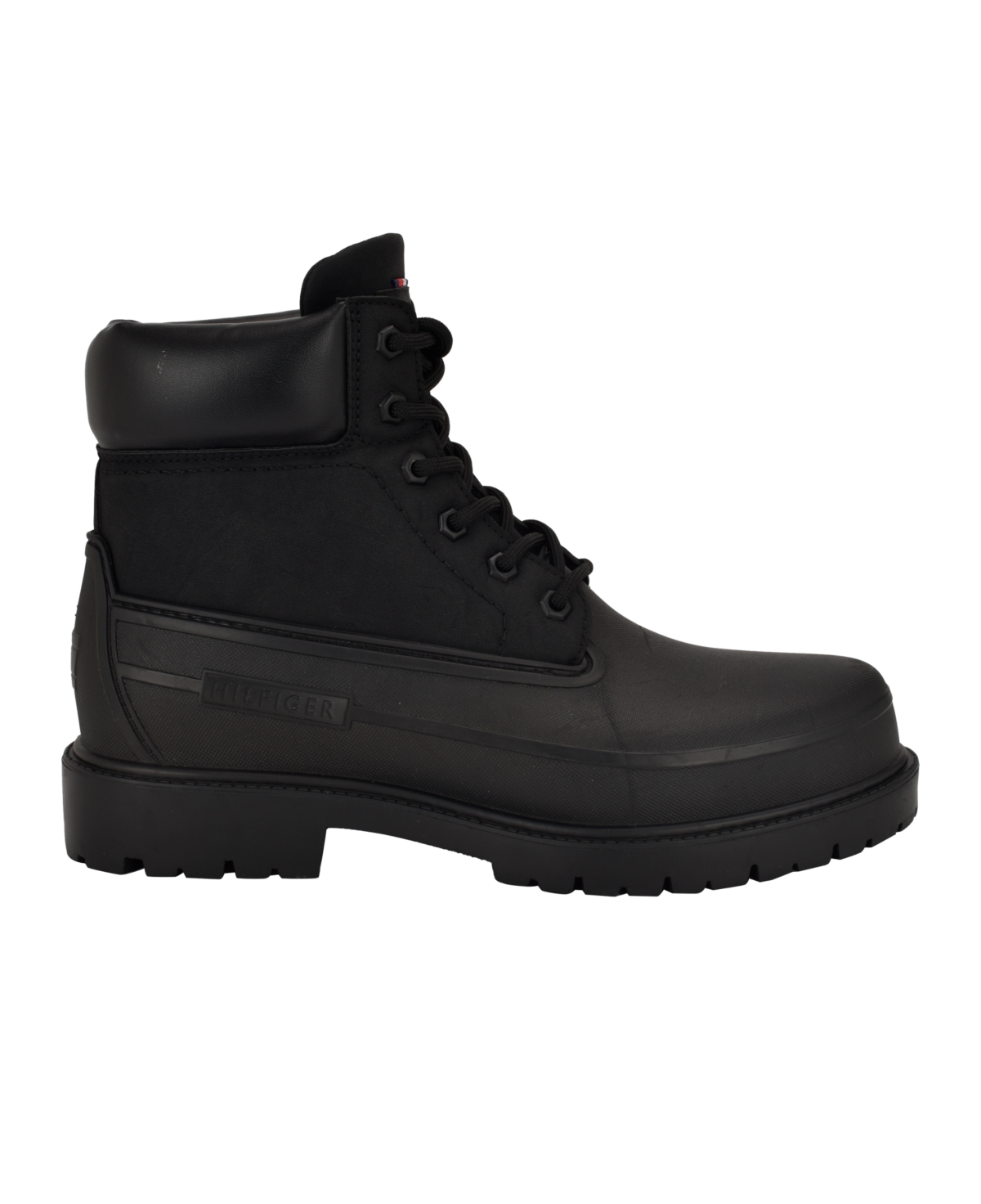Tommy Hilfiger Men's Ruslan Lace Up Rain Boots