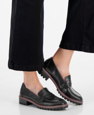 Women's Wandaa Slip-On Lug Loafer Flats, Created for Macy's