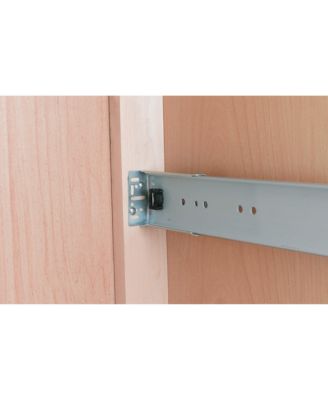 Double Pullout Top Mount Trash Can 27 qt., White, 4WCTM-15DM2